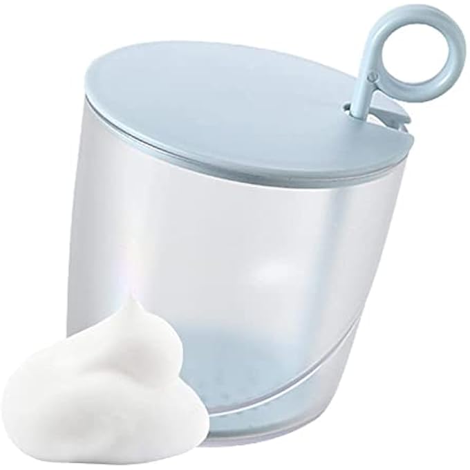 Excefore FACIAL FOAM MAKER, CREAM FROTHER FOR SKINCARE, PORTABLE FACIAL CLEANSER TOOL, QUICK AND LIGHTWEIGHT WHIPPING CUP FOR HOME USE - Image 1